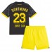Maillot de foot Borussia Dortmund Emre Can #23 Extérieur vêtements enfant 2023-24 Manches Courtes (+ pantalon court)